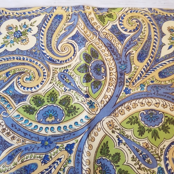 April Cornell Cotton Paisley Cotton Set of (4) Placemats NWOT - Picture 3 of 8